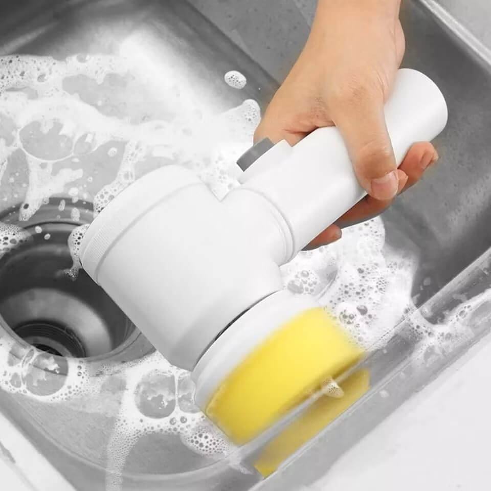 Escova Elétrica Multifuncional 5 em 1