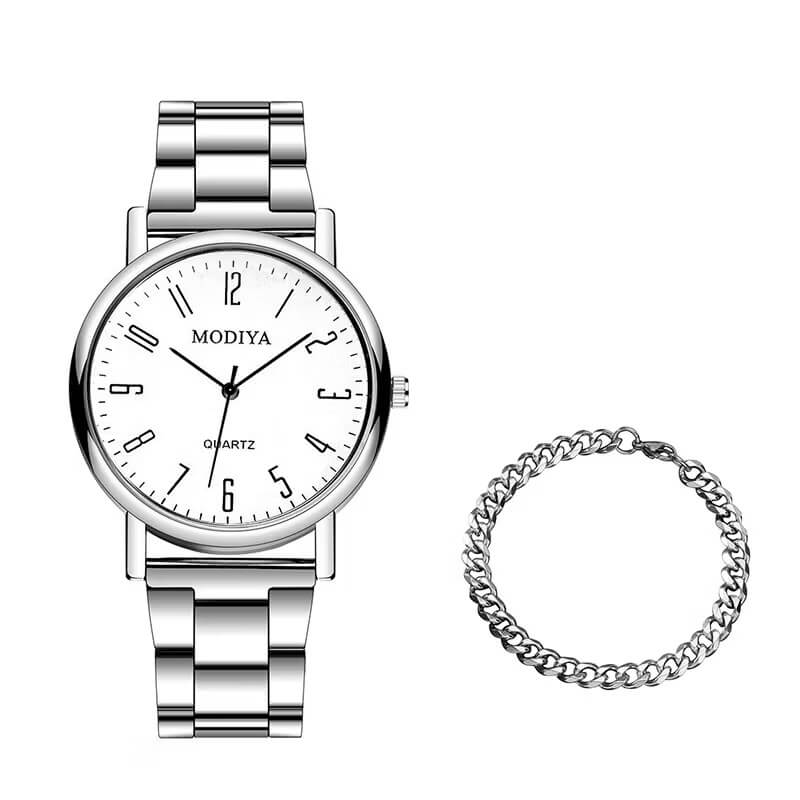 Relógio Masculino + Pulseira de Brinde