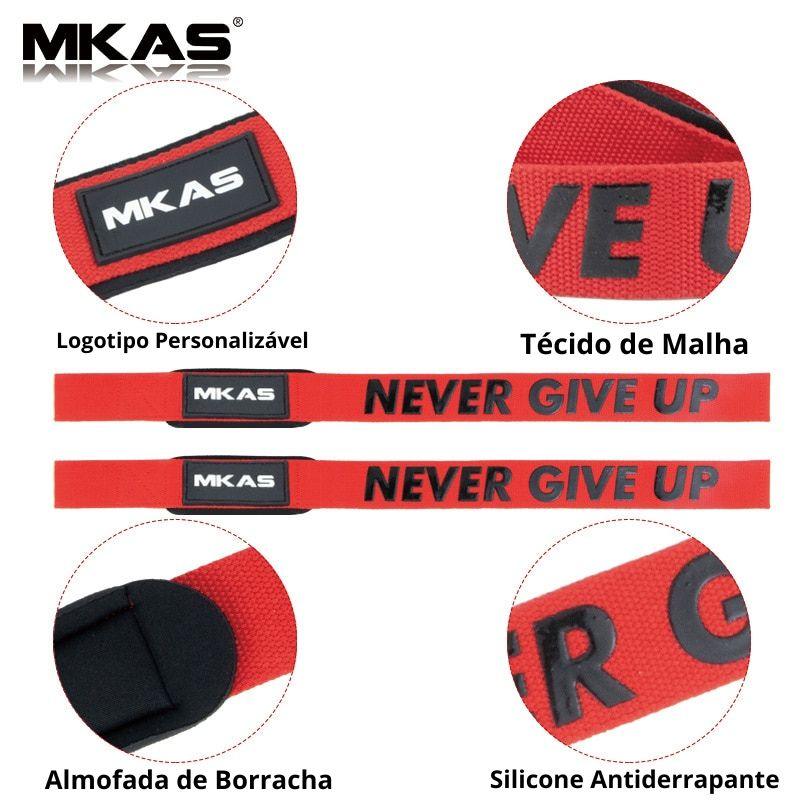 Strap de Musculação para Levantamento de Peso - Never Up