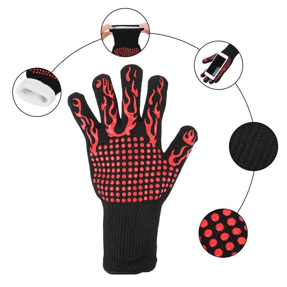 Luva Térmica à Prova de Fogo Profissional